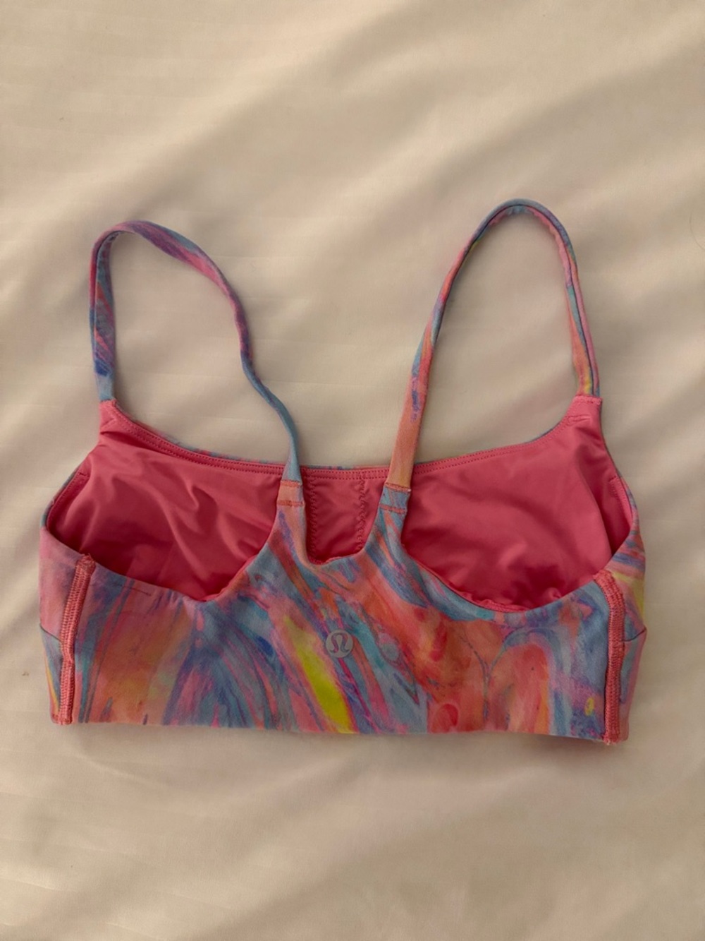 Lulu Lemon Marble Print Sports Bra - Picture 2 of 2